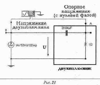 Измерение комплекса напряжения